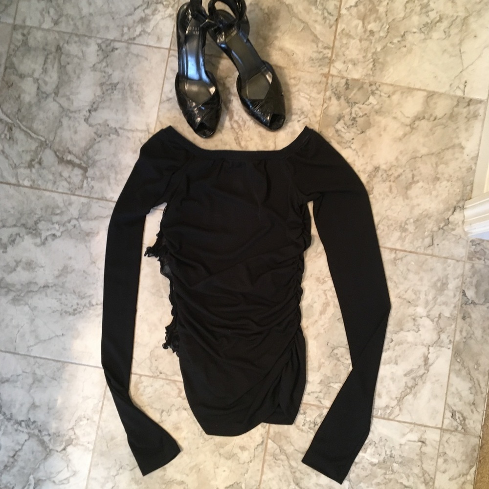 Dolce & Gabbana D&G EDGY Black Top Neiman Marcus